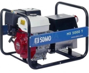 Портативный генератор SDMO HX 5000 TC (HX 5000 TS)