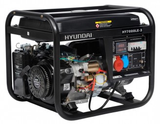 Генератор бензиновый HYUNDAI HY 7000LE-3