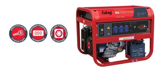 Электростанция бензиновая FUBAG BS 5500 А ES
