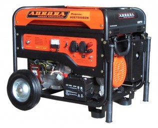 Бензиновый генератор Aurora AGE-7500 DZN с блоком автоматики
