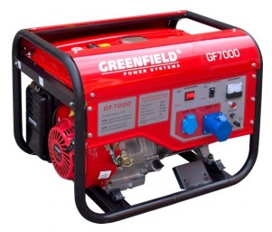 Бензиновый генератор Greenfield GF7000