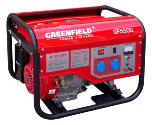 Бензиновый генератор Greenfield GF5500