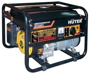 Бензиновый генератор Huter DY4000LX-электростартер