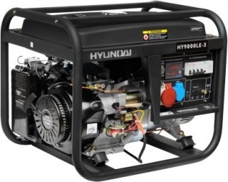 Генератор бензиновый HYUNDAI HY 9000LE-3