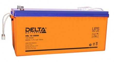 Аккумуляторная батарея Delta HRL 12-890 W
