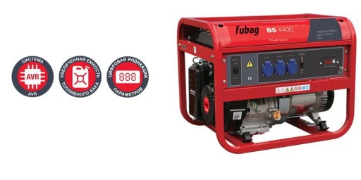 Электростанция бензиновая FUBAG BS 4400