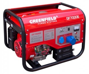 Бензиновый генератор Greenfield GF7000E Бензиновый генератор Greenfield GF7000E