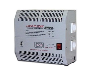 Стабилизатор напряжения LIDER PS 1200W-50