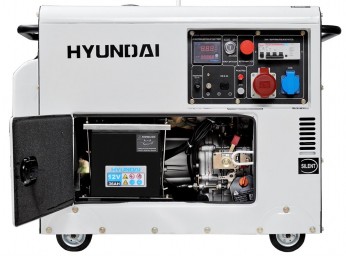 Генератор дизельный HYUNDAI DHY 8000SE-3