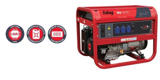 Электростанция бензиновая FUBAG BS 5500