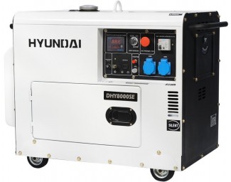 Генератор дизельный HYUNDAI DHY 8000SE