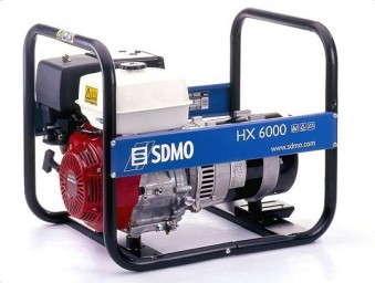 Бензиновый генератор SDMO HX 6000 S