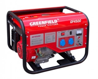 Бензиновый генератор Greenfield GF4500 Бензиновый генератор Greenfield GF4500