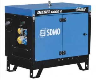 Портативный генератор SDMO DIESEL 6000 E SILENCE