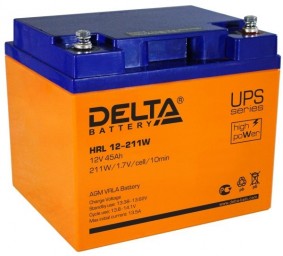 Аккумуляторная батарея Delta HRL 12-211 W