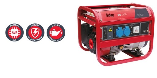 Электростанция бензиновая FUBAG BS 1100